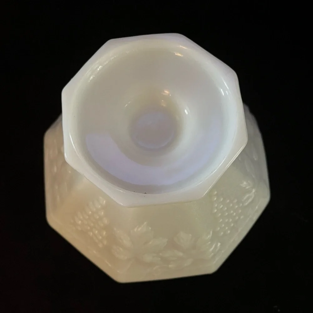 COPY - Vintage Milk Glass Pedestal Bowl